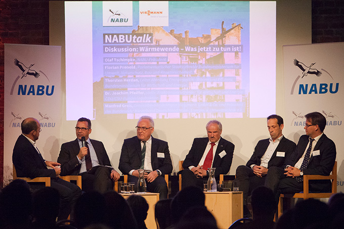 NABUtalk diskutiert Klimaschutz und Energieeffizienz, 9.10.2014 - Foto: H. Krieg