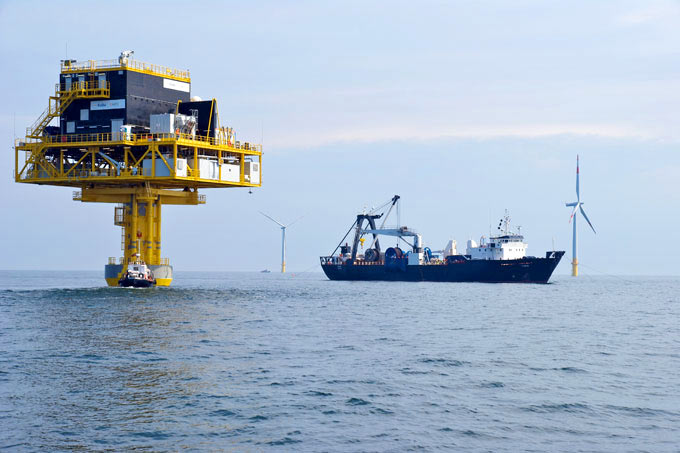 Offshore-Windkraft - Foto: NABU/A. Fußer