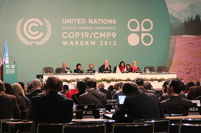 COP19 Verhandlung in Warschau