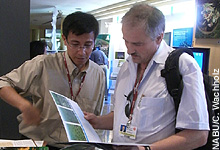 Olaf Tschimpke bei der Weltklimakonferenz in Bali