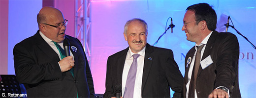 Bundesumweltminister Peter Altmaier gehörte zu den prominenten Gratulanten zum zehnjährigen Jubiläum von Olaf Tschimpke.<br><br>