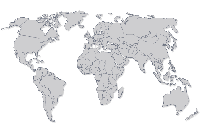 Weltkarte - Grafik: NABU International