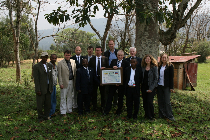 Deutsche Delegation mit äthiopischen NABU-Mitarbeitern - Foto: Cleophe Bender