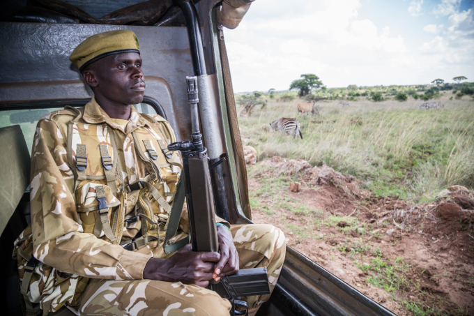Ranger in Kenia