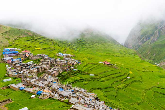 Das Nar Phu-Tal im Norden Nepals ist dünn besiedelt und das Zuhause zahlreicher Tier- und Pflanzenarten - Foto: stanciuc/ adobe.stock.com