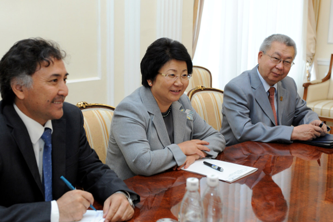 Ein neuer Vertrag zwischen der kirgisischen Regierung und dem NABU... - Foto: NABU