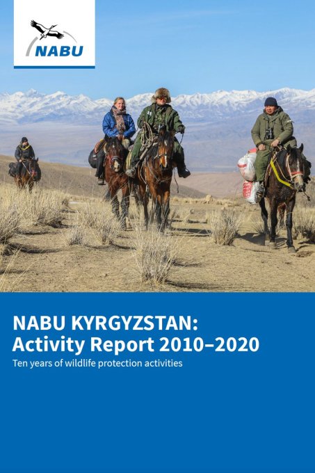 cover of NABU activity report on Kyrgyzstan, 2022