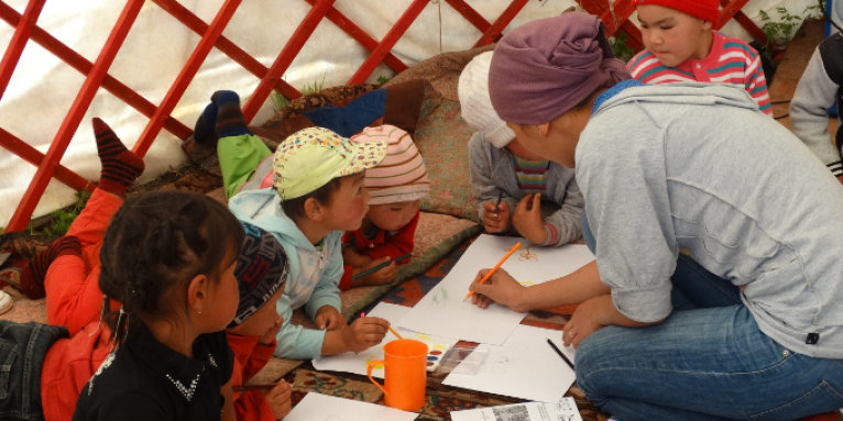 Umweltbildung in Kirgistan - Foto: NABU