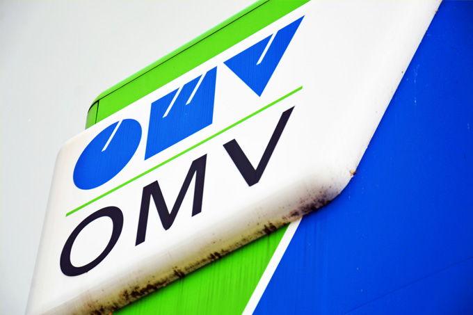 Logo OMV filling stations Jens K. Carl