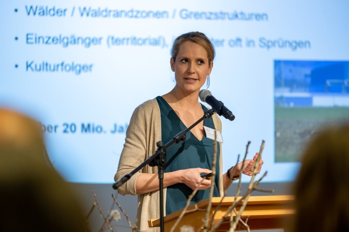 Impulsgeberin Dr. Martina Hudler von der HSWT. - Foto: Sebastian Runge