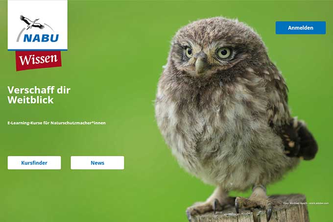 Die neue NABU-Lernplattform „NABU-Wissen“ - Foto: Winfried Rusch - stock.adobe.com