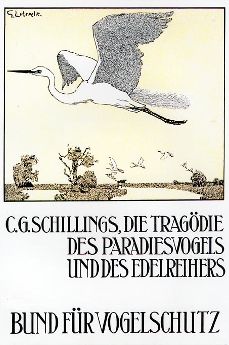 Broschüre  „Die Tragödie des Paradiesvogels und des Edelreihers“