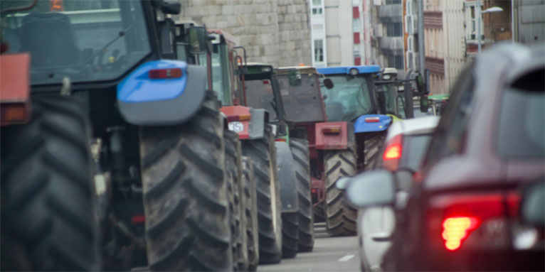 Ab dem 8. Januar 2024 sind bundesweit Bauernproteste geplant - Foto: Getty Images Signature/percds (Symbolbild)