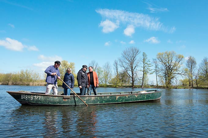 Mit dem Boot auf der Havel - Foto: Sebastian Hennigs