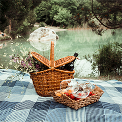 Ein Picknickkorb - Foto: Getty Images/Vikristyuk Sergey