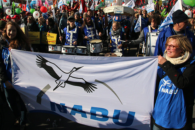 Demo gegen TTIP am 10. Oktober 2015 - Foto: Eric Neuling