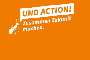 „Und Action! – Zusammen Zukunft machen“ - Grafik: NABU