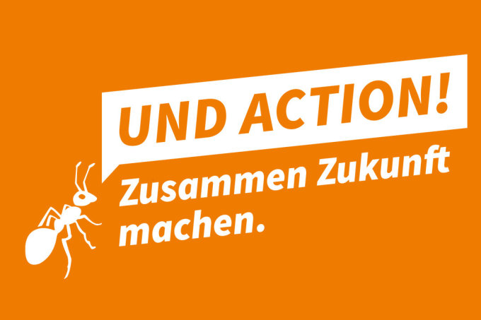 Nachhaltigkeits-Kampagne Und Action!