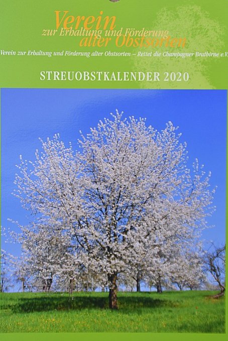 Titelfoto Streuobstkalender 2020 - Foto: Walter Hartmann