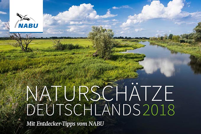 NABU-Kalender „Naturschätze Deutschlands 2018“