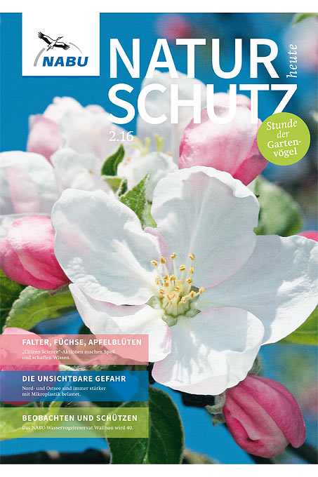 Cover „Naturschutz heute“, Ausgabe 2/16