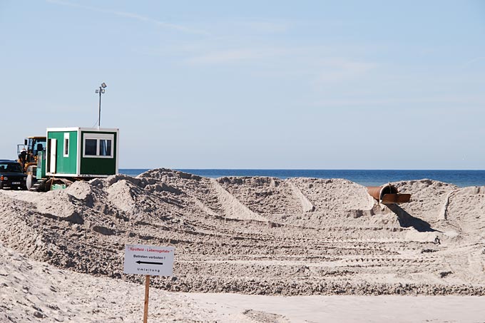 Bis zu 1,7 Millionen Kubikmeter braucht Sylt Jahr für Jahr, um seinen beliebten Weststrand aufzuspülen. Kosten: bis zu 26 Millionen Euro - Foto: NABU/Kim Detloff