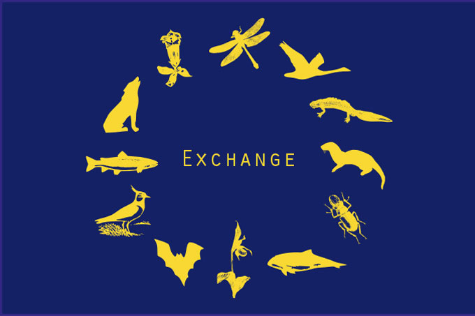 Projekt-Logo "EU-NaturExchange"
