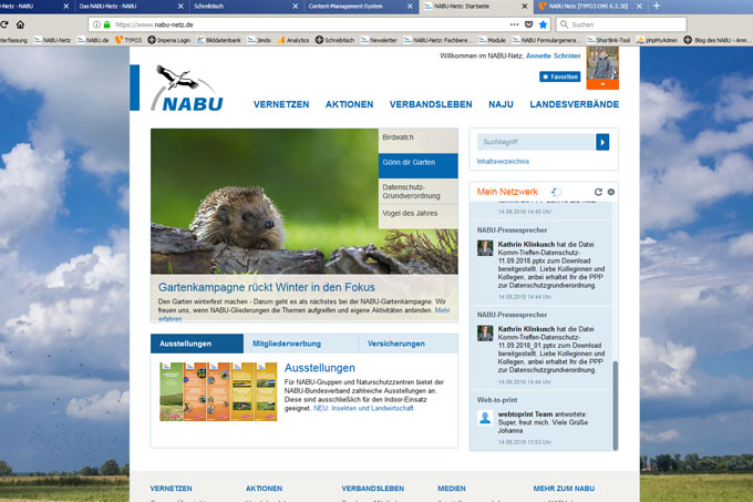 NABU-Netz-Startseite 