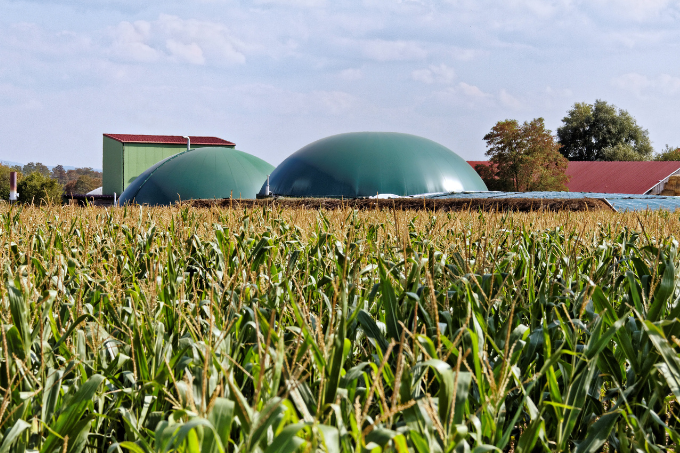 <p id="biomasse-strategie">Biogasanlage - Foto: Getty Images/hohl