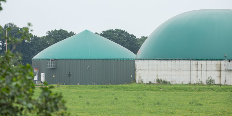 Biogasanlage in der Allerniederung bei Ludwigslust. Foto: NABU/K. Karkow