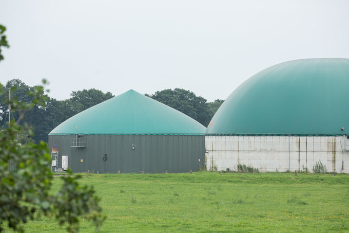 Biogasanlage in der Allerniederung bei Ludwigslust - Foto: NABU/K. Karkow