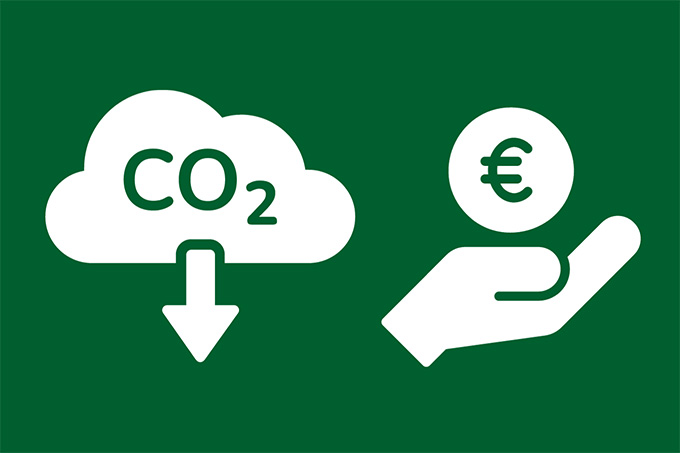 Das Klimageld ist eine soziale und effiziente Möglichkeit, um Klimaschutz voranzubringen - Grafik: Canva Pro/Tatiana